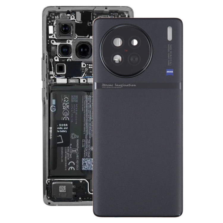 Per vivo X90 Cover posteriore della batteria con copriobiettivo della fotocamera, For vivo X90(with Camera Lens) Per vivo X90 Cover posteriore della batteria con copriobiettivo della fotocamera, For vivo X90(with Camera Lens)
